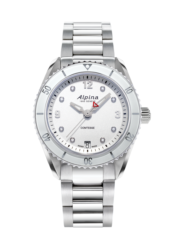 ALPINER COMTESSE SPORT QUARTZ <br> SILVER / BRACELET